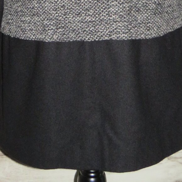 I-N-C* Women's Long Sleeve High Collar Hidden Button Down Trench Coat~Size Small - Picture 11 of 12